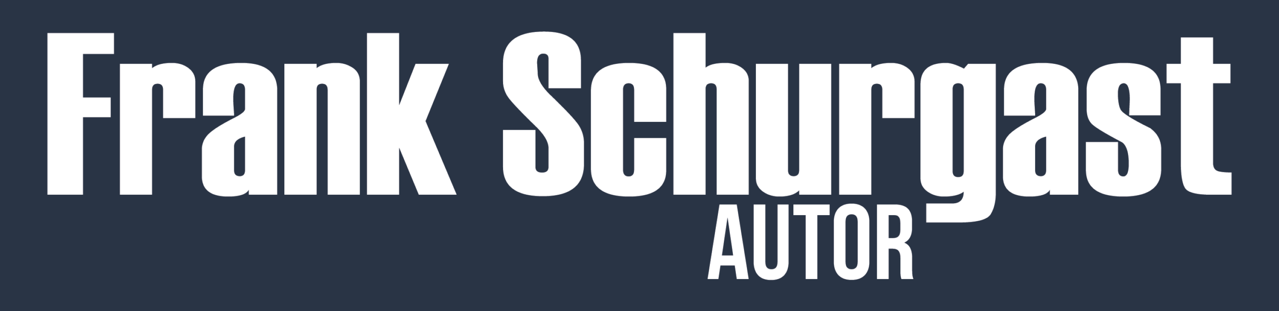 Autor Frank Schurgast